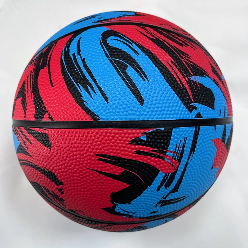 High-quality rubber basketball