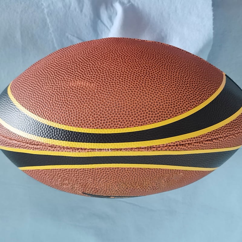 Machine stitched American football