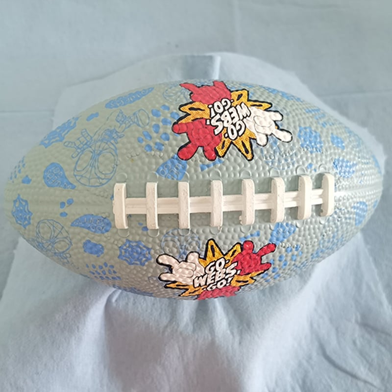 Reliable rubber American football