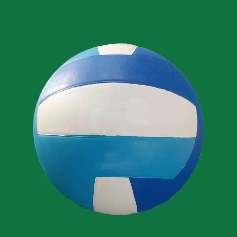 Durable rubber volleyball