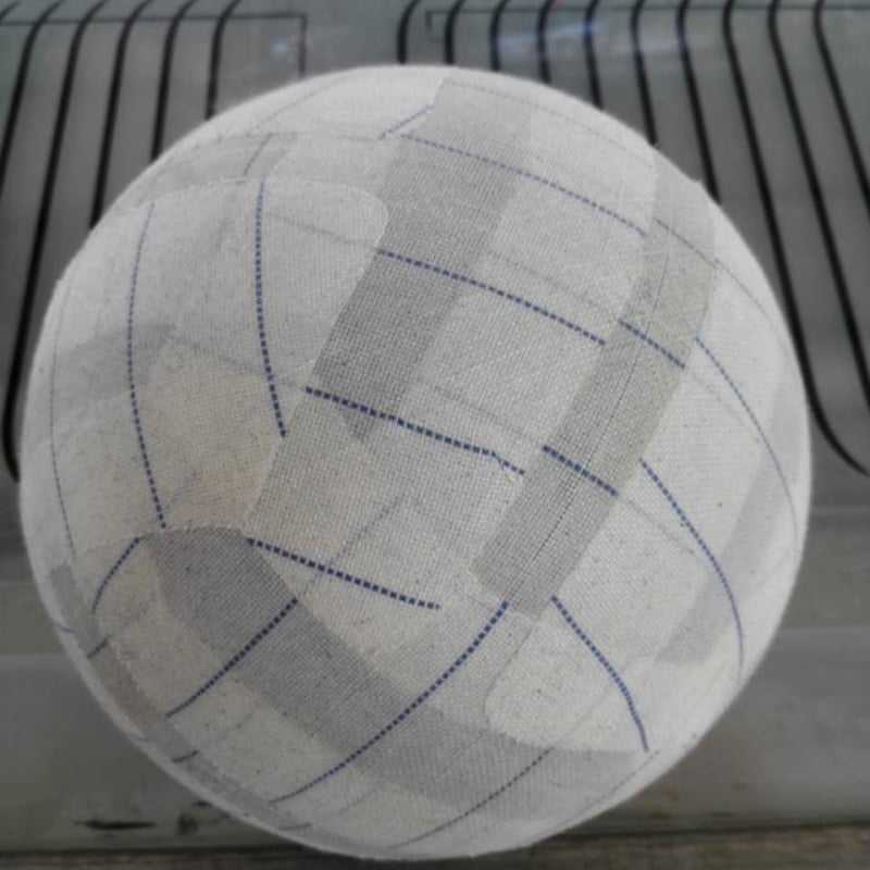 Soccer ball fabric bladder