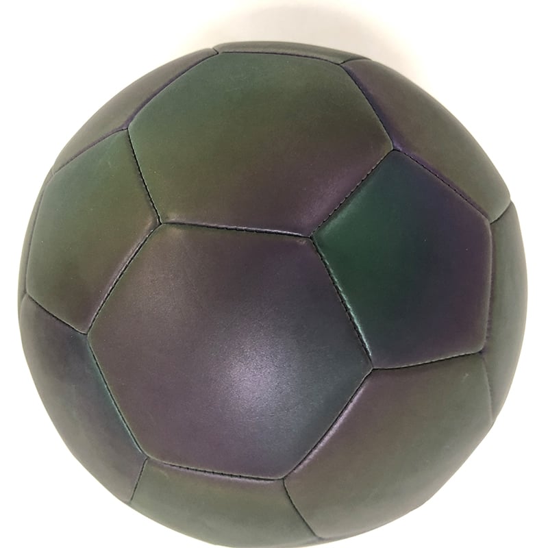 Bright glow-in-the-dark football