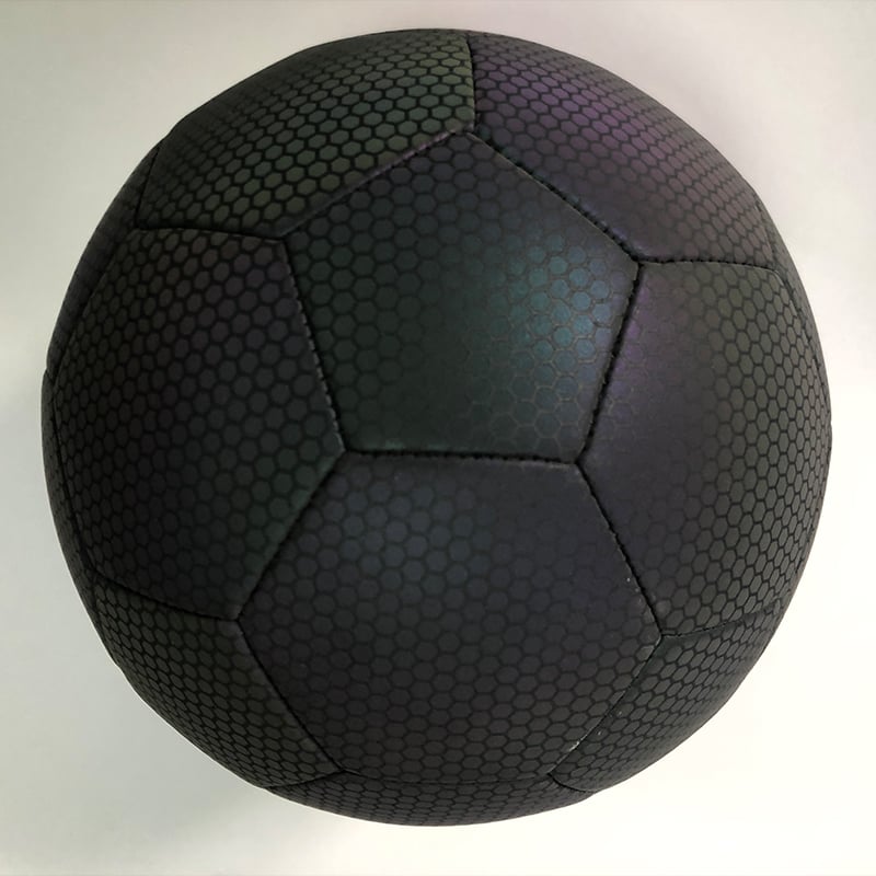 Bright glow-in-the-dark football