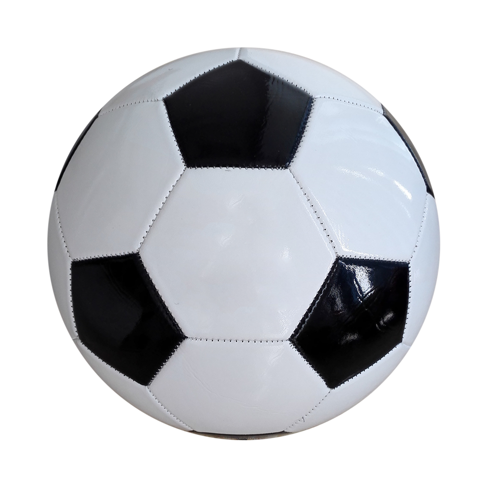 High performance machine stitched soccer ball